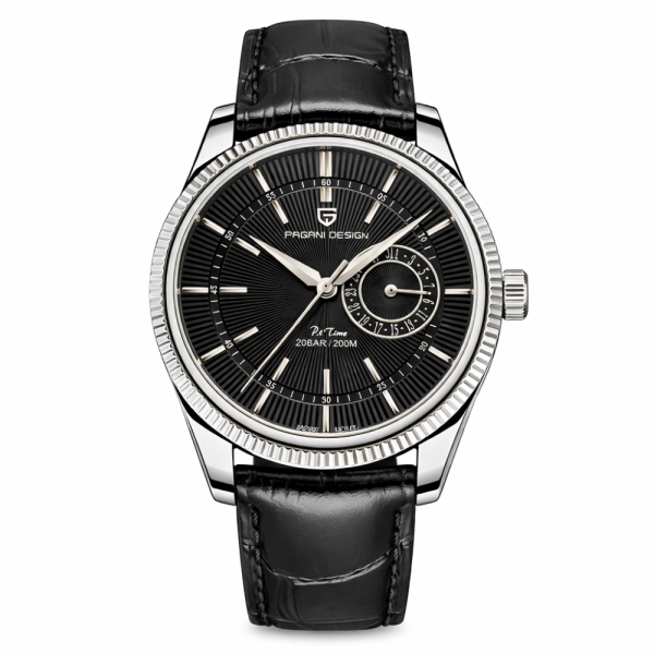 Чоловічий годинник Pagani Design PD-1689 Silver-Black фото 1