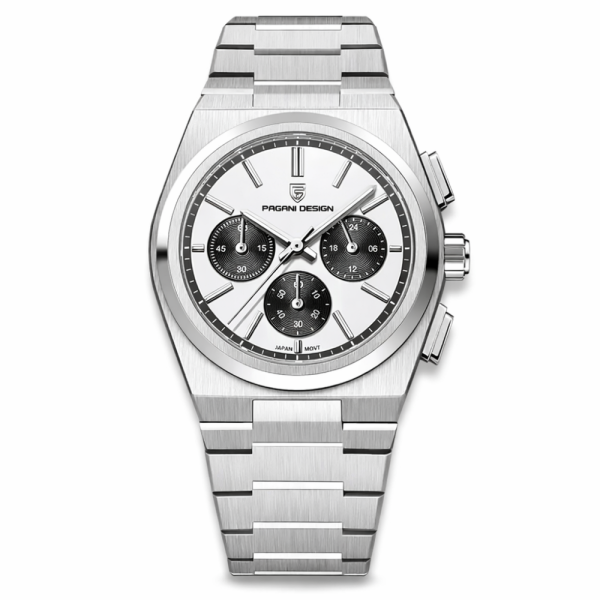 Чоловічий годинник Pagani Design PD-1761 Silver-White фото 1