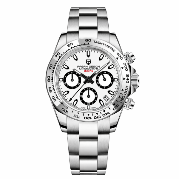 Мужские часы Pagani Design PD-1727 Silver-White фото 1