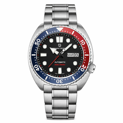 Pagani Design PD-1696 Silver-Black Pepsi Steel