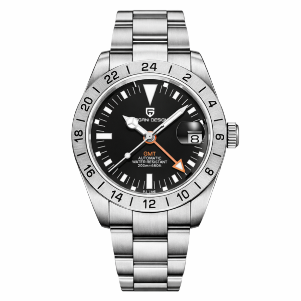 Чоловічий годинник Pagani Design PD-1693 Silver-Black фото 1