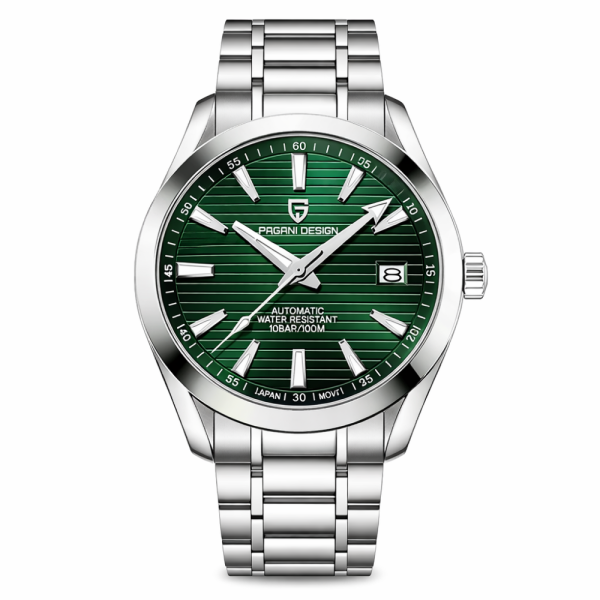 Мужские часы Pagani Design PD-1688 Silver-Green фото 1