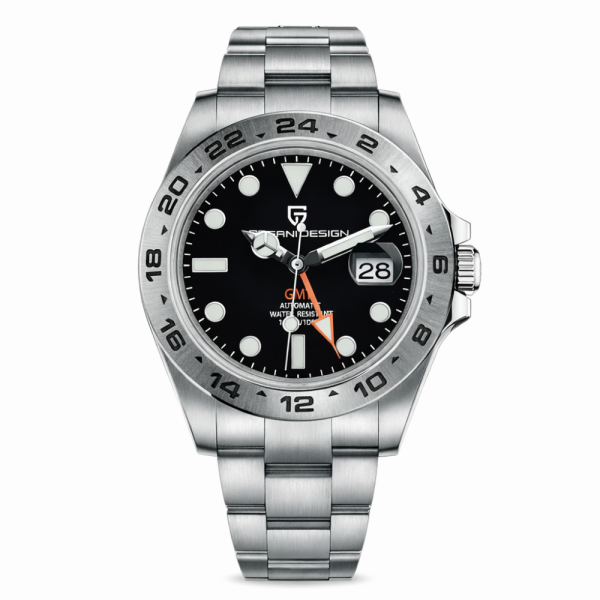 Чоловічий годинник Pagani Design PD-1682 Silver-Back фото 1