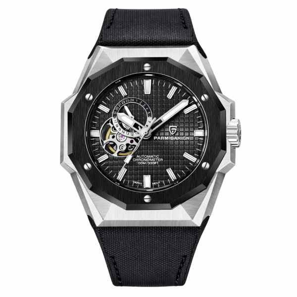 Чоловічий годинник Pagani Design PD-YS010 Silver-Black-Black фото 1