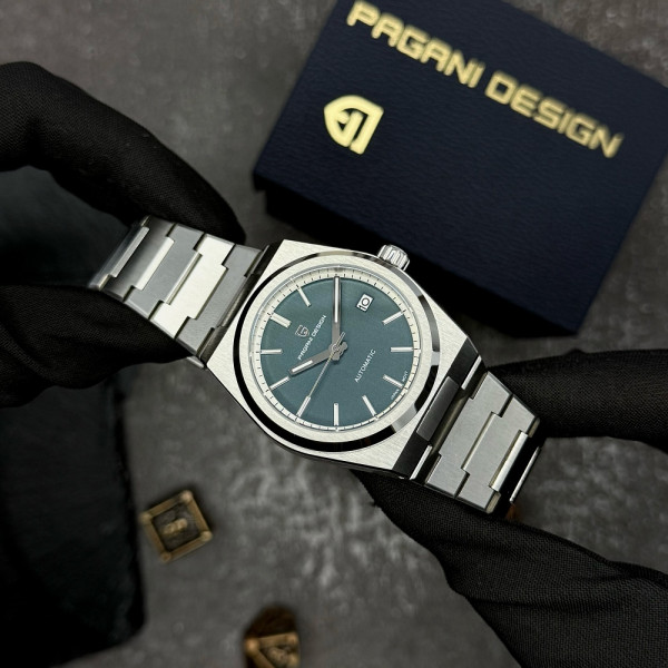 Чоловічий годинник Pagani Design PD-1753 Silver-Blue фото 7