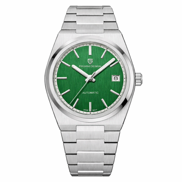 Мужские часы Pagani Design PD-1753 Silver-Green фото 1