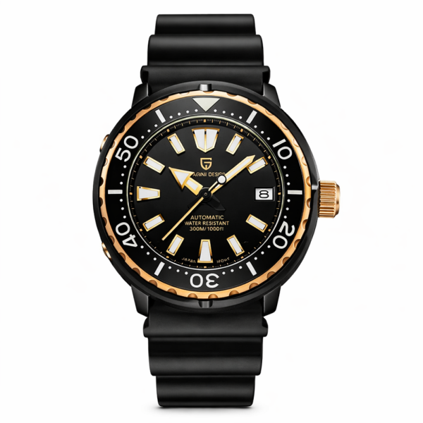 Чоловічий годинник Pagani Design PD-1695 Black-Gold фото 1