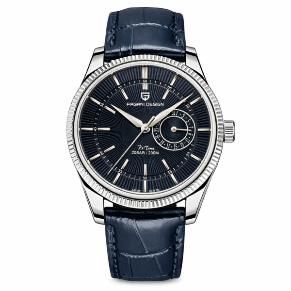 Чоловічий годинник Pagani Design PD-1689 Silver-Blue-Blue фото 1