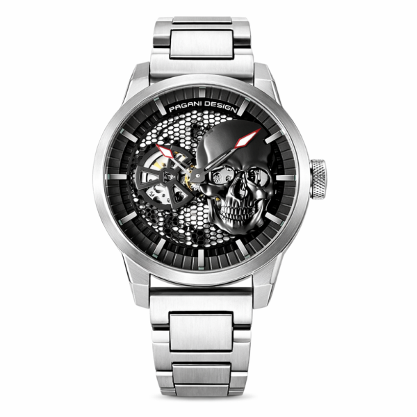 Мужские часы Pagani Design PD-1665 Silver-Black фото 1