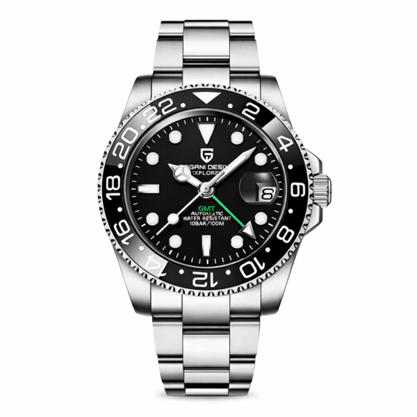 Мужские часы Pagani Design PD-1662 Silver-Black фото 1