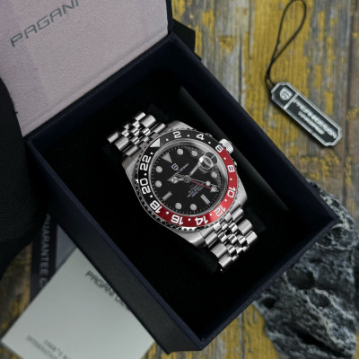 Мужские часы Pagani Design PD-1662 Black-Red