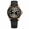 Чоловічий годинник Pagani Design PD-1651 Gold-Black Silicone фото 2
