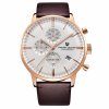 Чоловічий годинник Pagani Design PD-2720 Gold-White-Brown фото 2