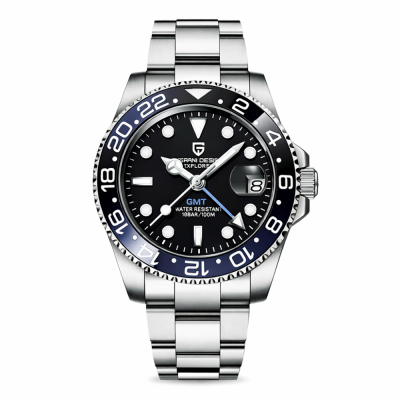 Pagani Design PD-1662 Silver-Blue-Black