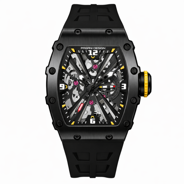 Чоловічий годинник Pagani Design PD-1738 All Black фото 1