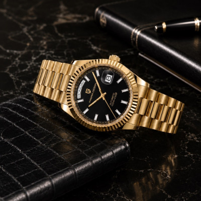 Чоловічий годинник Pagani Design PD-1783 Gold-Black