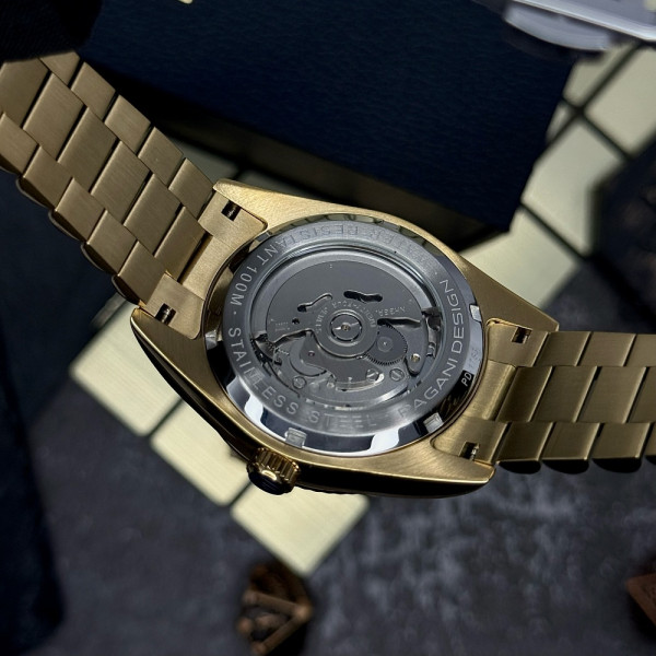 Чоловічий годинник Pagani Design PD-1783 Gold-Black фото 10