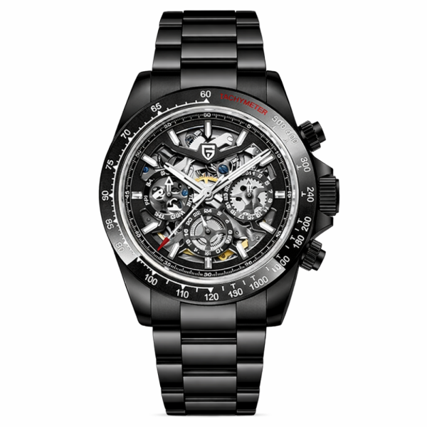 Мужские часы Pagani Design PD-1777 Black фото 1