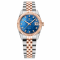 Pagani Design PD-1794L Silver-Rose Gold-Blue
