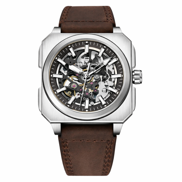 Мужские часы Pagani Design PD-1791 Brown-Silver-Black фото 1