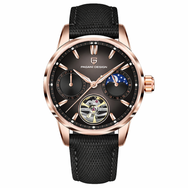 Мужские часы Pagani Design PD-YS021 Black-Gold фото 1