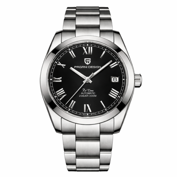 Чоловічий годинник Pagani Design PD-1691 Silver-Black фото 1