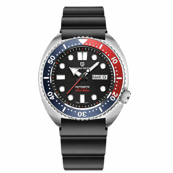 Чоловічий годинник Pagani Design PD-1696 Silver-Black Pepsi фото 1