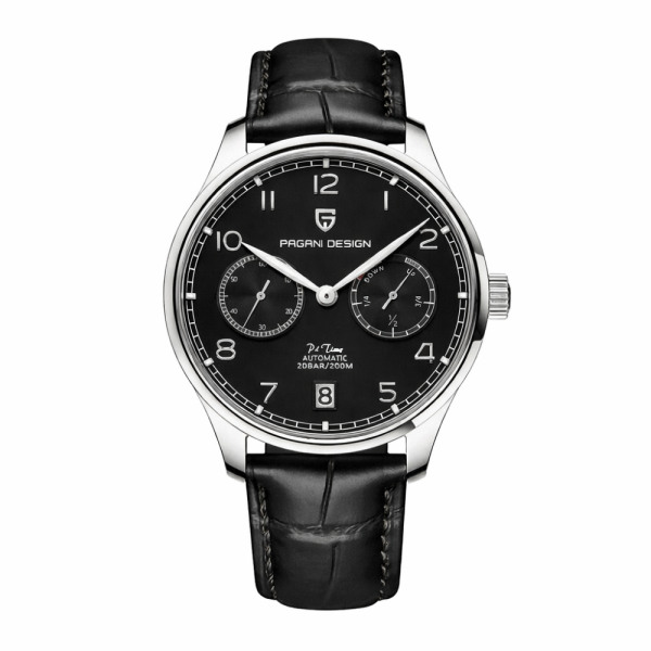 Чоловічий годинник Pagani Design PD-1722 Silver-Black фото 1