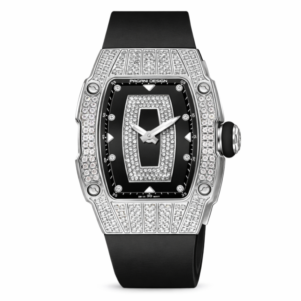 Жіночий годинник Pagani Design PD-YS013 Silver-Black фото 1