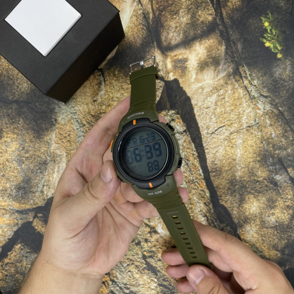 Мужские часы Skmei 1068 Army-Green фото 9