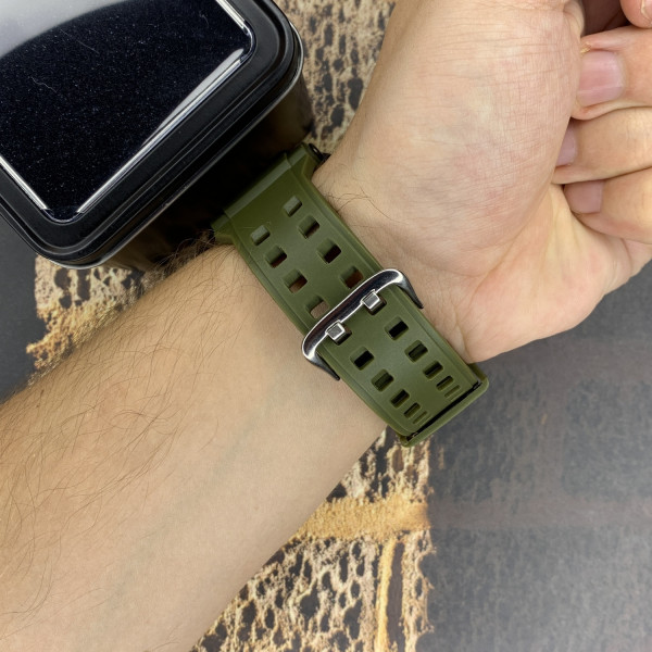 Мужские часы Skmei 1343 Black-Militari Wristband фото 7