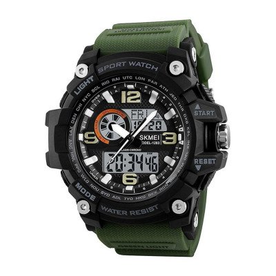 Skmei 1283 Black-Military Wristband.