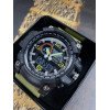 Мужские часы Skmei 1283 Black-Khaki Wristband. фото 4