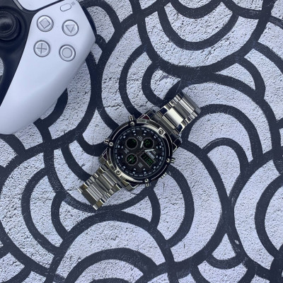 Skmei 1389SIBK Silver-Black-Black