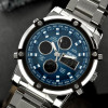 Чоловічий годинник Skmei 1389BU Silver-Black-Blue фото 8