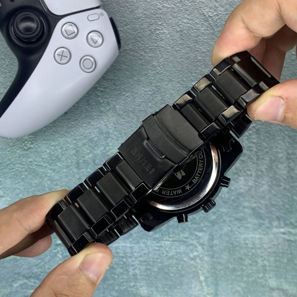 Мужские часы Skmei 1389BK All Black фото 5