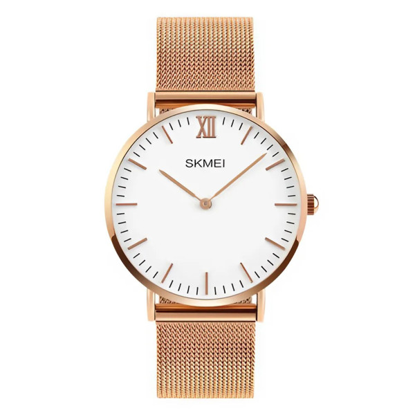 Жіночий годинник Skmei 1181 Cuprum-White фото 1