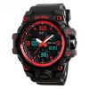 Мужские часы Skmei 1155 Black-Red фото 2