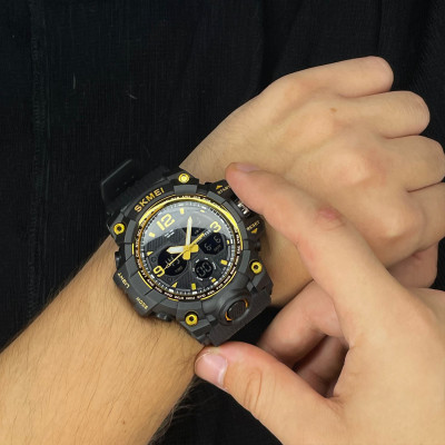 Skmei 1155 Black-Gold