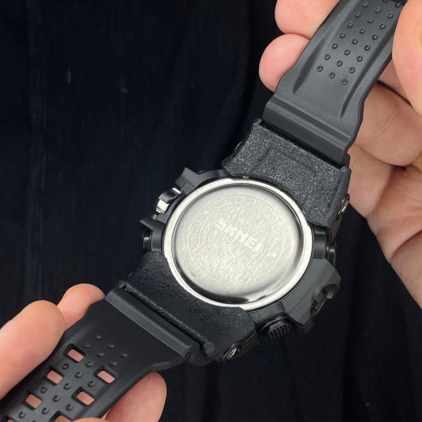 Мужские часы Skmei 1155 Black-Gold фото 4