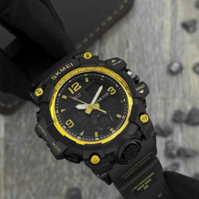 Skmei 1155 Black-Gold