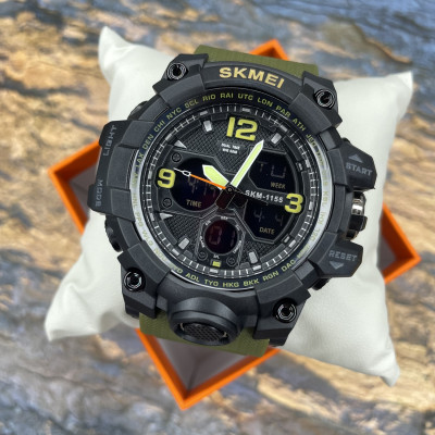 Skmei 1155 Black-Military