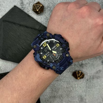 Skmei 1637 Blue-Military