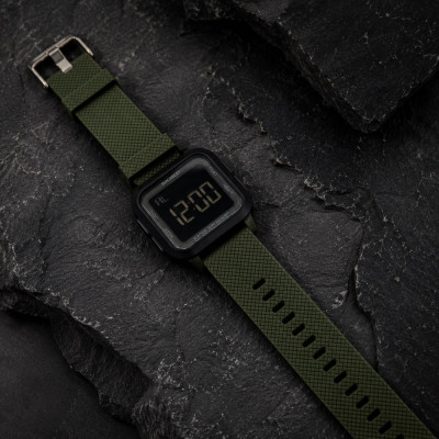 Чоловічий годинник Skmei 1894 All Black-Military Wristband