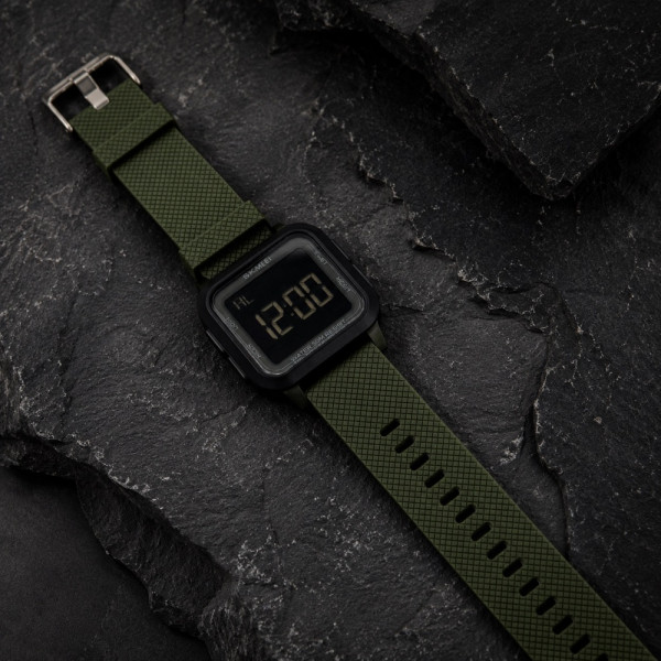 Чоловічий годинник Skmei 1894 All Black-Military Wristband фото 5