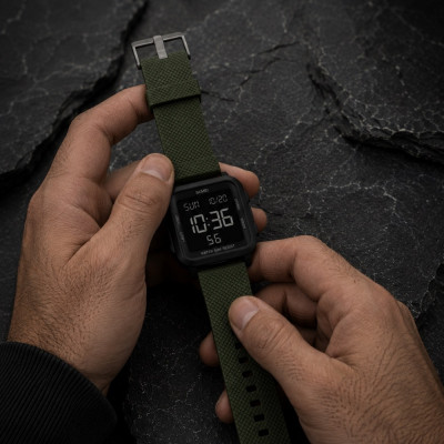 Чоловічий годинник Skmei 1894 All Black-Military Wristband