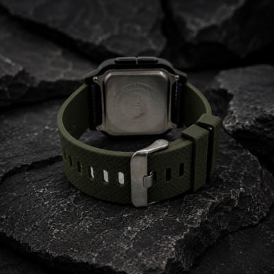 Чоловічий годинник Skmei 1894 All Black-Military Wristband