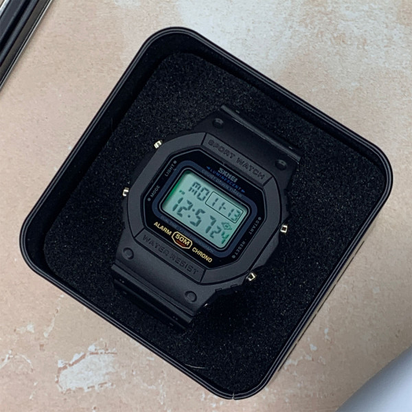 Чоловічий годинник Skmei 1628 Black фото 3