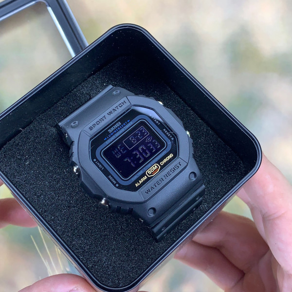 Мужские часы Skmei 1628 All Black фото 5