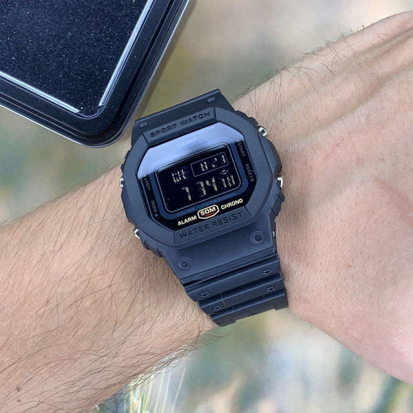 Мужские часы Skmei 1628 All Black фото 11